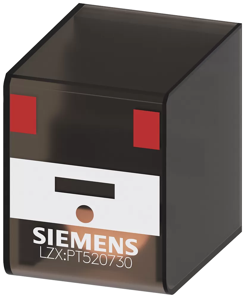 Siemens Steckrelais, 4 Wechsler, ohne Testbügel, AC230V, auch für LZS-Sockel LZX:PT520730