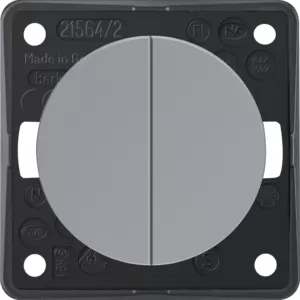 Berker Seriensch., gem. Eing.kl., Flow/Pure, gr 936552507