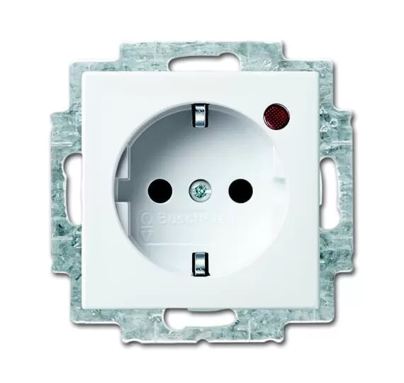 Busch-Jaeger 2310 EUGL/VAB-914 | Busch-Protector® SCHUKO® Steckdosen-Einsatz mit Überspannungsschutz