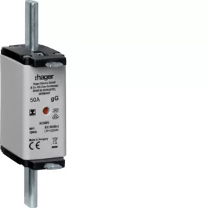 Hager NH-Sicherung NH1C gG 500V 50A Iso-Griff LNH1050MK