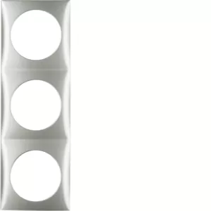 Berker Rahmen 3f Integro Flow chrom matt lack 918192568