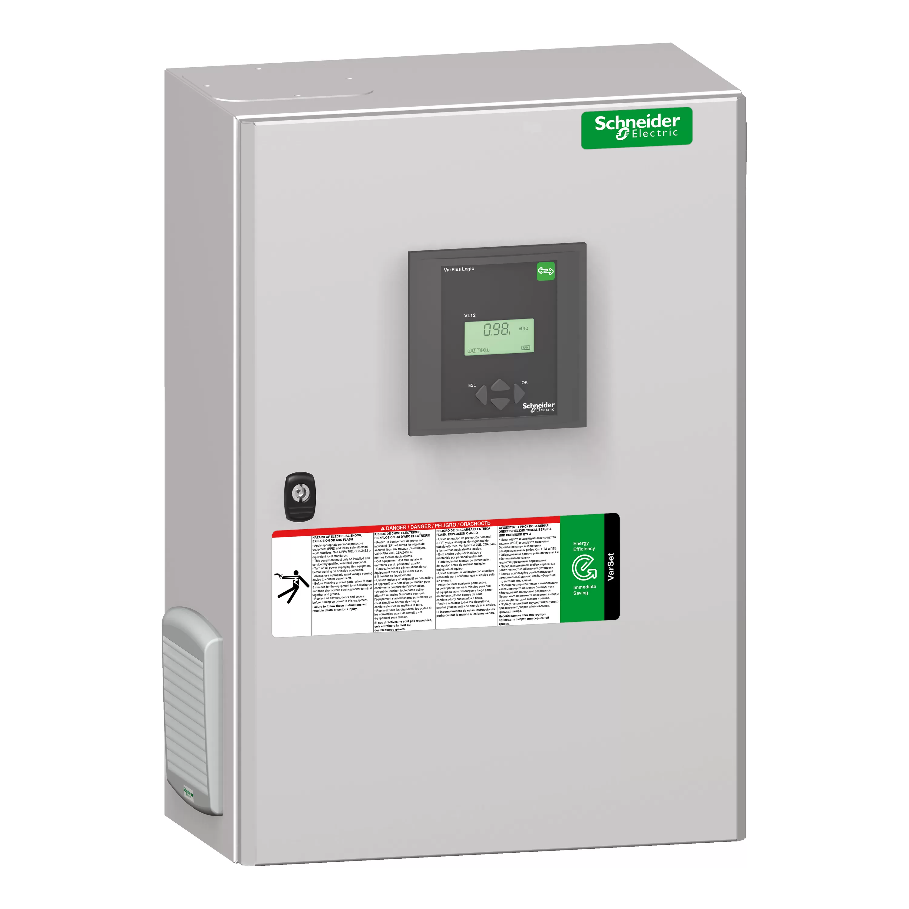 Schneider Electric VarSet-Kompensationsanlage Auto 022kvar m. Eingangsleistungssch. xxB 400V 50Hz VLVAW0N03503AA