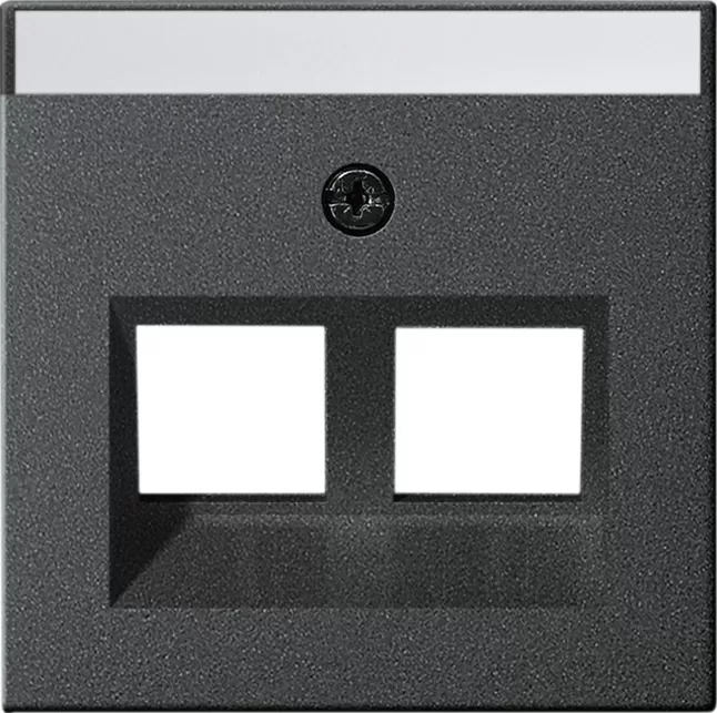 Gira Abd. 30° + BSF f. Tragring MJ 2f System 55 Anthrazit 264028
