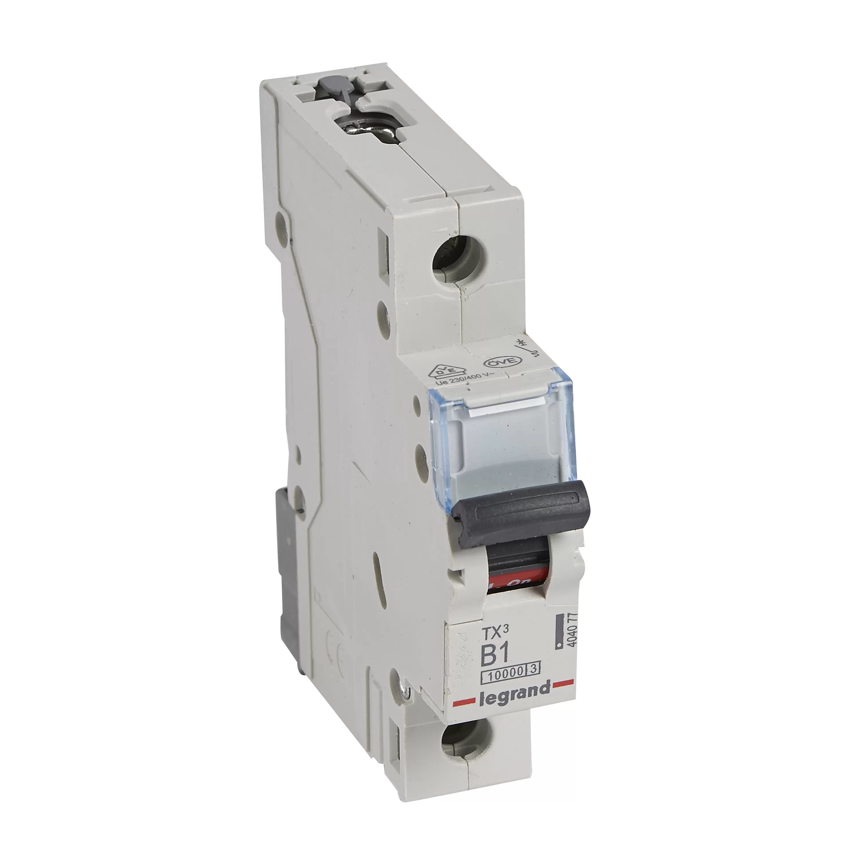Legrand TX3 Leitungsschutzschalter B-Charakteristik, 1A, 1-polig, 10kA,230/400VAC, 1TE 404077