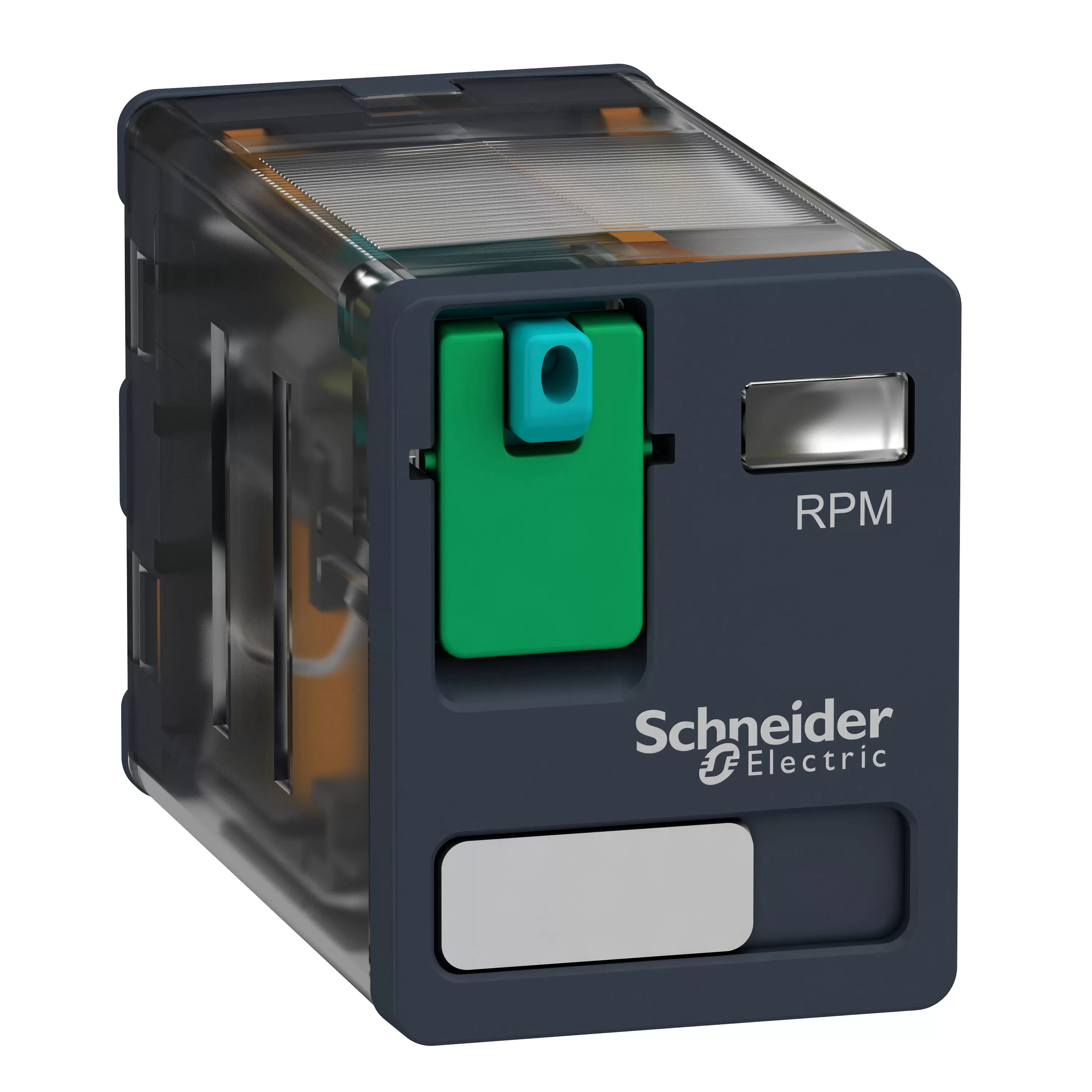 Schneider Electric Leistungsrelais RPM, 2 W, 15 A, 24 VDC, ohne LED, mit Prüftaste RPM21BD