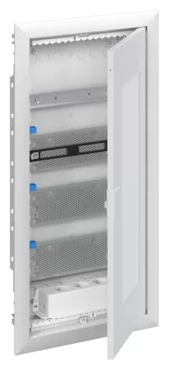 Striebel & John UK648MWH Mediaverteiler 4-reihig, Wifi Tür UK648MWH