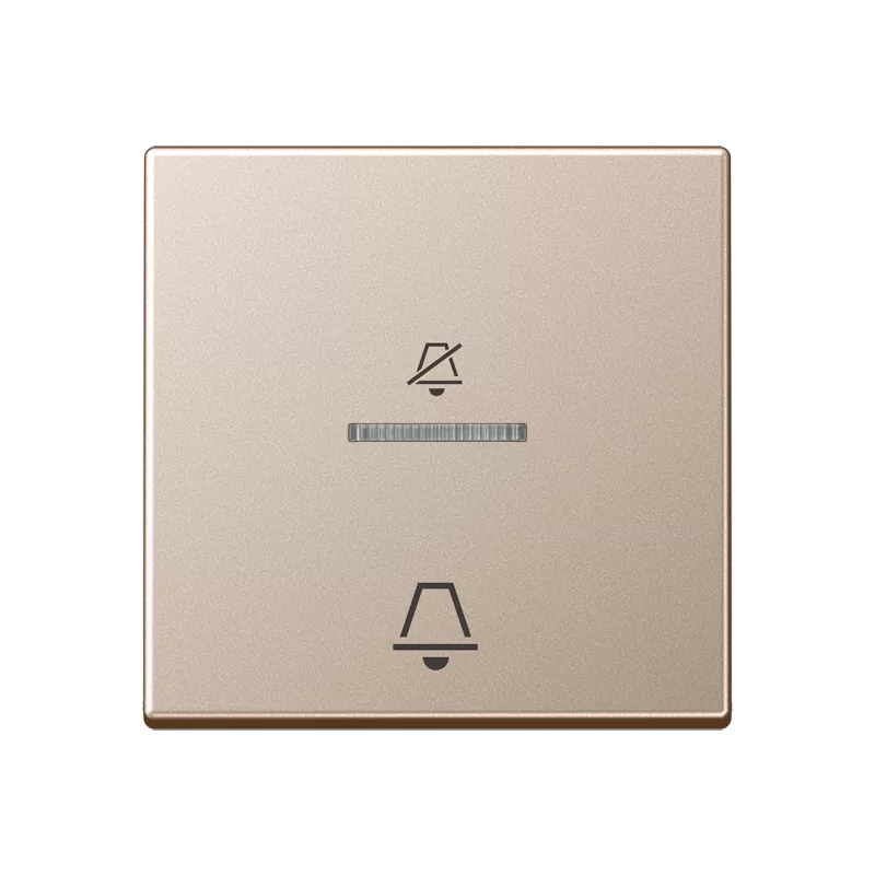 Jung Hotelwippe, Außenstelle, Symbole Nicht stören und Klingel, Serie A, champagner ACUKO5DCH