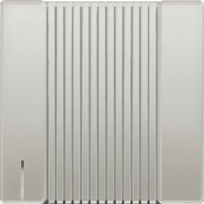 Jung Signalgeber AC 8 – 12 V ~ / DC 12 – 17 V, Serie LS, Edelstahl (lackiert) ES2967S