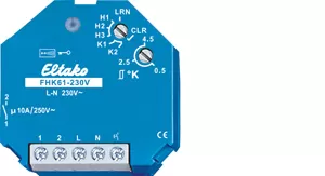 Eltako Funkaktor Heiz-Kühl-Relais 230V. 1 Schließer potenzialfrei 10A/250V AC 30100045
