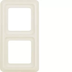Berker Rahmen 2fach mit Dichtung UP IP44 weiß 1329