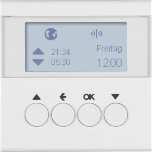 Berker KNX-Funk Jalou-Uhr quickl S.1/B.3/B.7 pw 85745189