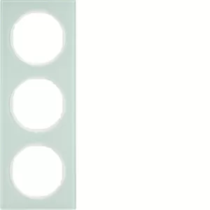 Berker Rahmen 3fach R3 Glas pw 10132209