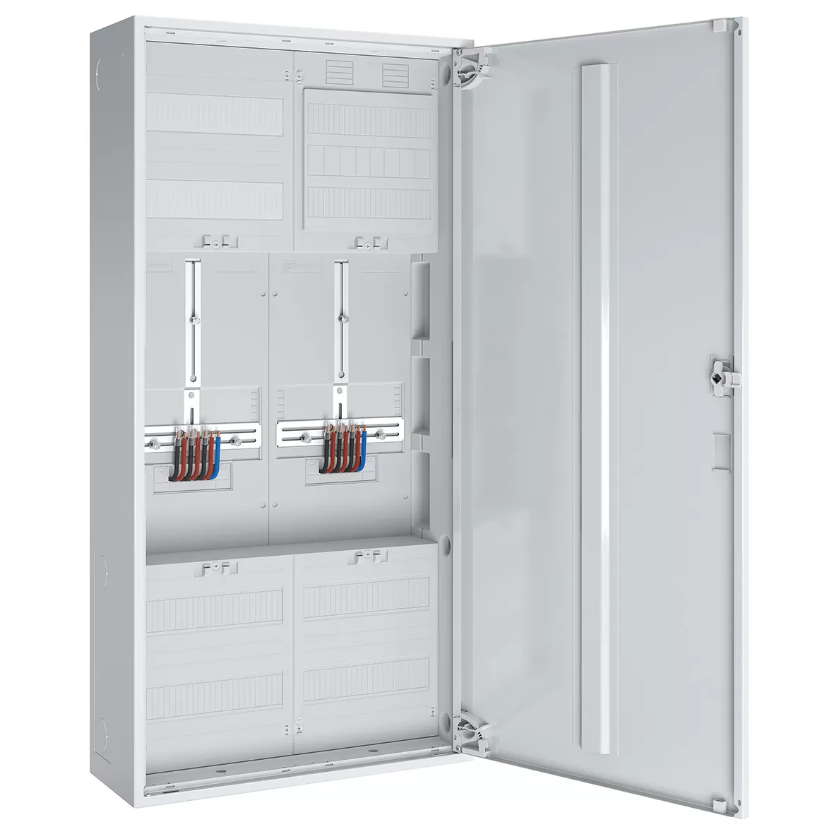 ABN Mess-Schrank IP43 geerdet TAB Netze-BW 1050x550x210mm bestückt, verdrahtet WZ207X0780