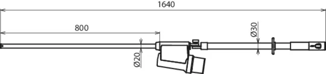 Dehn Spannungsprüfer PHE4 6...20kV 50 Hz mit Zahnkupplung Kategorie S 783151