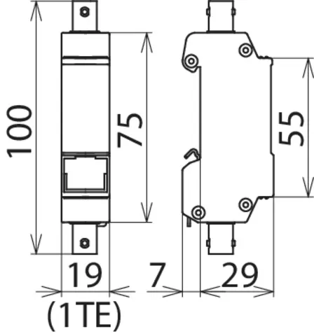 Dehn 909710 DGABNCVCD berspannungs ableiter DEHNgate m.BNC-Buschen
