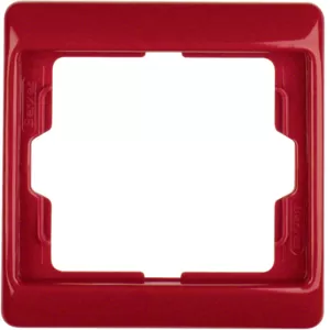 Berker Rahmen 1fach Arsys rot glänzend 13130062