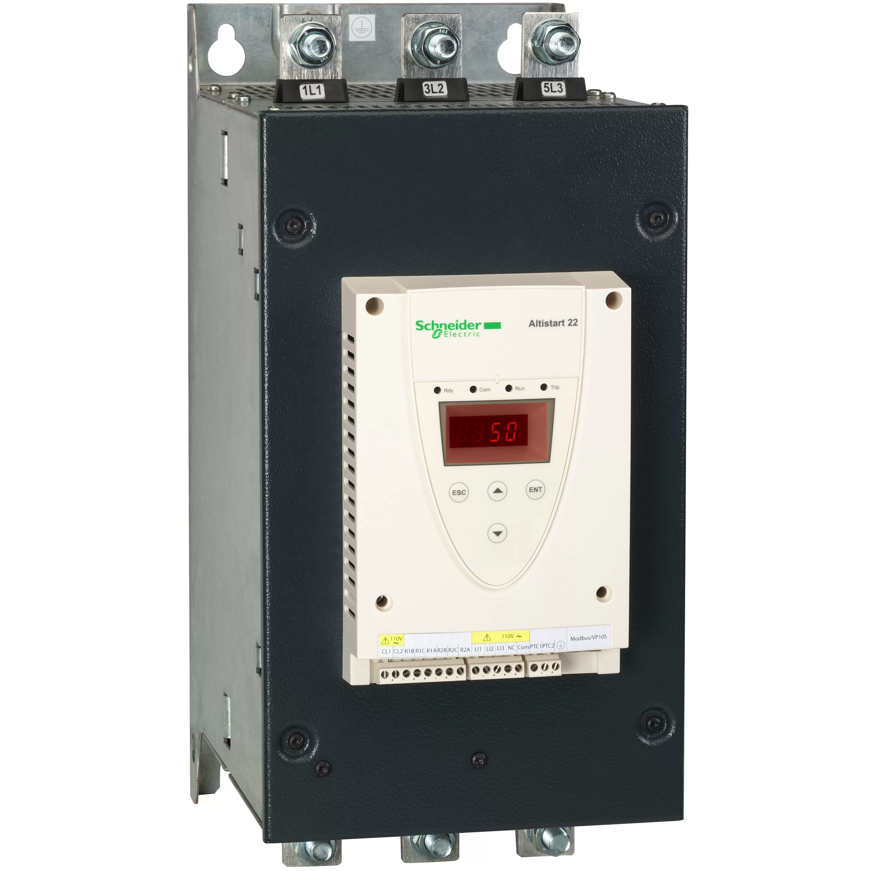 Schneider Electric Sanftanlasser, ATS22, Steuerspannung 115V, Bemessungsstrom 250A 440V ATS22C25Q