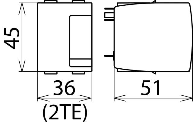 Dehn Überspannungsableiter Typ 3 Schutzmodul 4-polig 255V für DEHNrail M 32A 953021