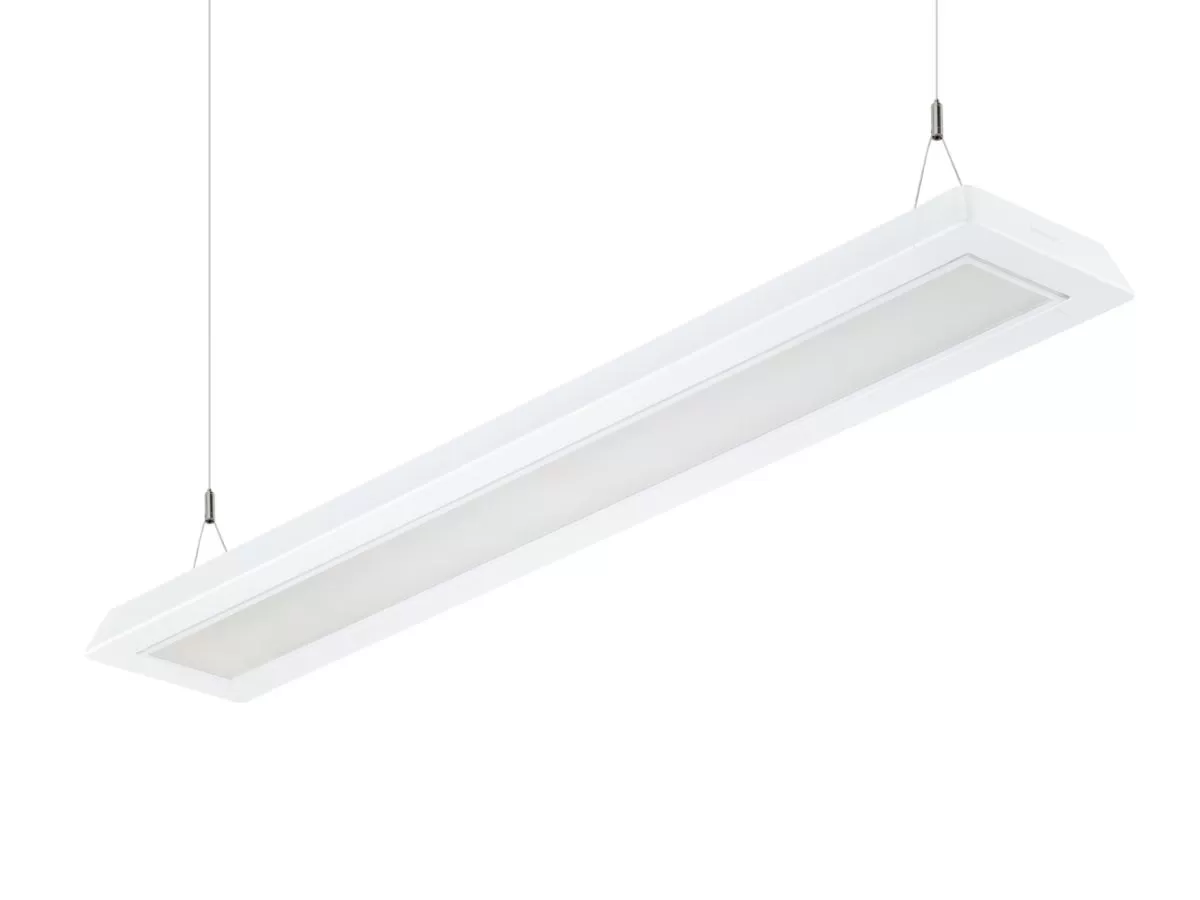 Signify FLEXBLEND SUSPENDED D/I STAND-ALONE - Elektronisches Betriebsgerät, DALI-regelbar - Breitstrahlend - 84° - Farbe: White RAL 9003 18294300