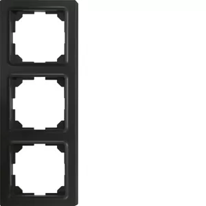 Eltako 3-fach-Universalrahmen E-Design55 innen 55x55mm anthrazit matt 30055748