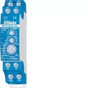 Eltako Multifunktions-Zeitrelais, 18 Funktionen, 1 Wechsler potenzialfrei 10A/250V AC 23001005