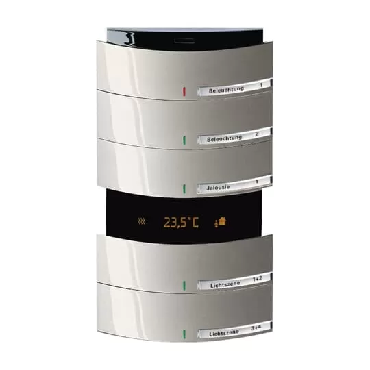 Busch-Jaeger 6321/58-79 | Bedienelement 5/10-fach, mit IR-Schnittstelle und RTR Busch-triton®