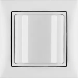 Berker Lichtsignal mit Rahmen S.1 polarweiß mat 52039909