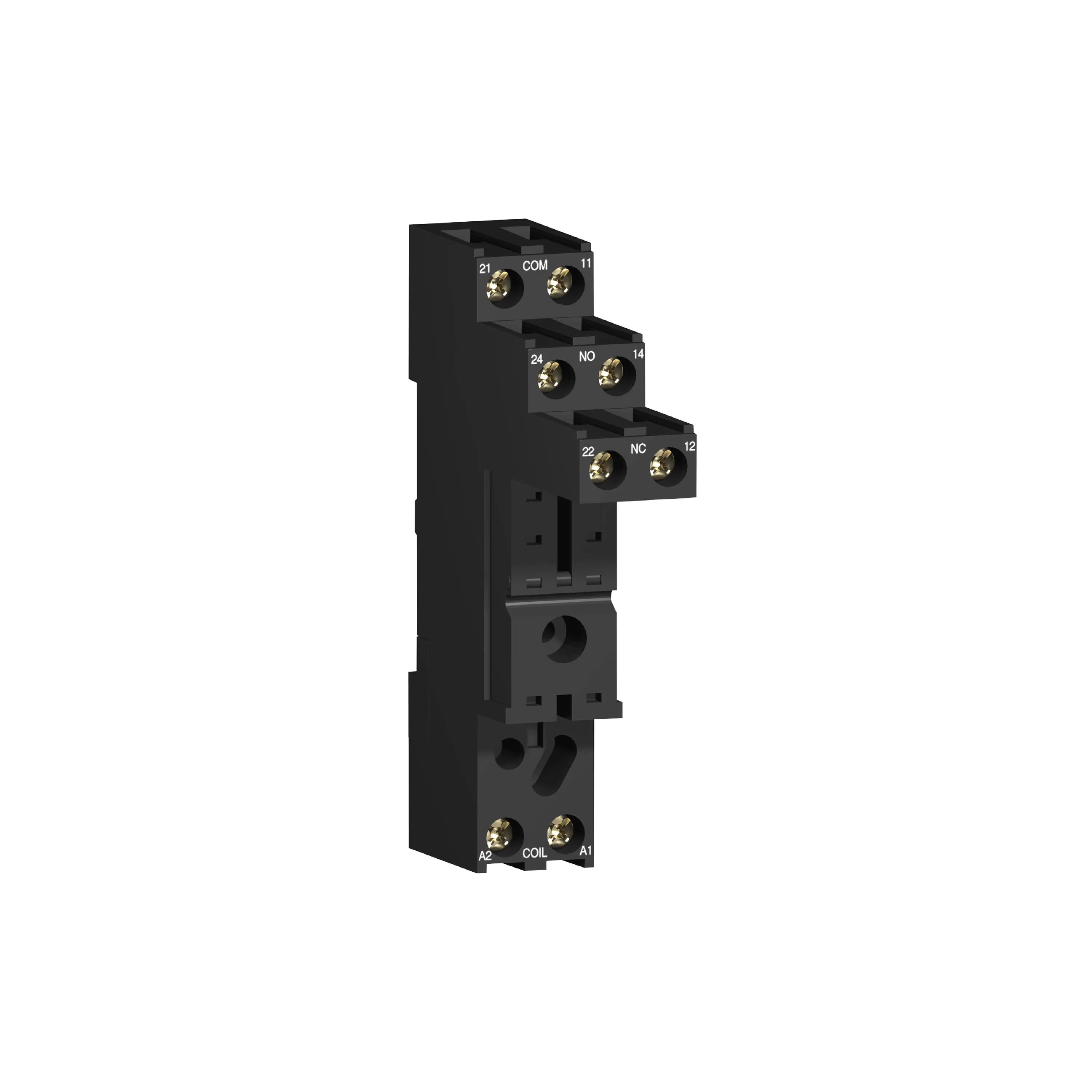 Schneider Electric Stecksockel für Interfacerelais RSB1A160+RSB2A080, mit separaten Kontakten RSZE1S48M