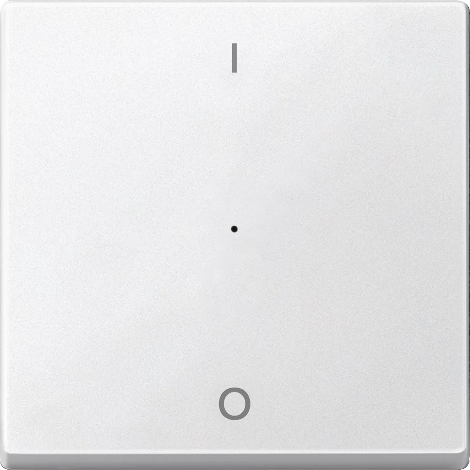 Merten Wippe für Tastermodul 1fach mit Aufdruck 1/0, polarweiß, System M 625419
