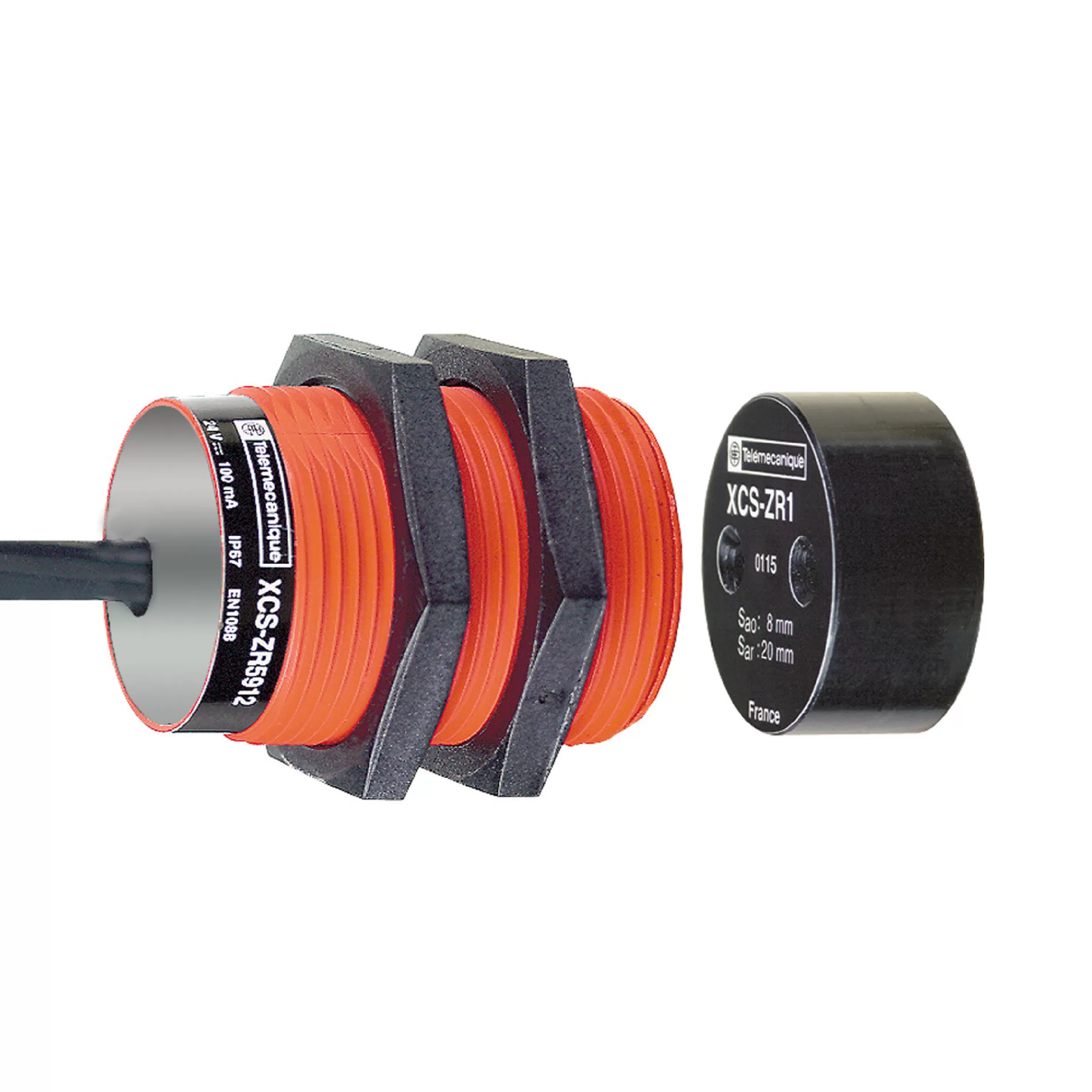Yageo XCSDMR Cod. Magn.-Si.schalter, 1Ö+1S, gest. schalt., 2m Kabel XCSDMR5902