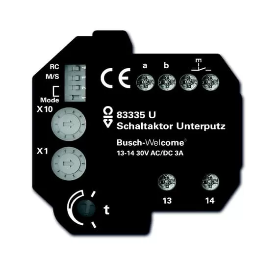 Busch-Jaeger 83335 U | Schaltaktor Unterputz zur Montage in einer Unterputzdose