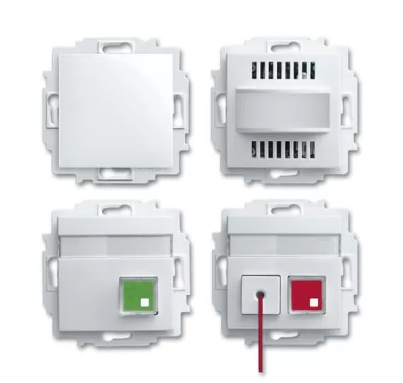 Busch-Jaeger 1510 UC-914-101 | Ruf-Set für Behinderten-WC Nach DIN VDE 0834