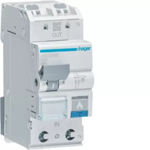 Hager AFDD mit LS 1P+N 6kA C-20A 2M ARC970D