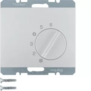 Berker Temperaturregler We m Z-St K.5 Alu 20267103