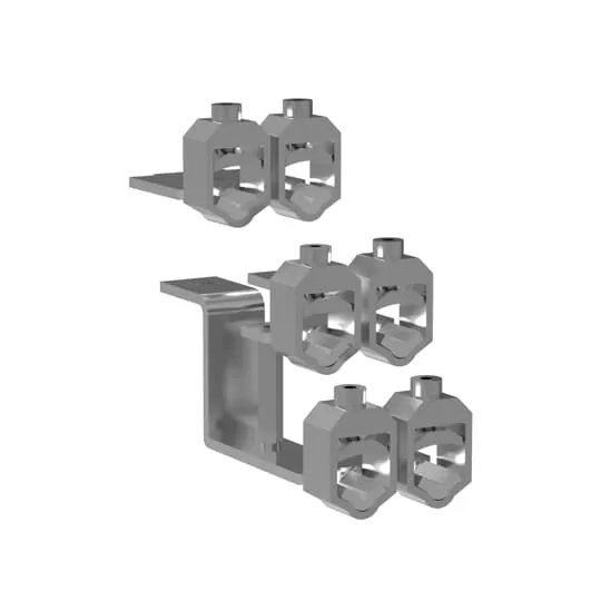ABB ZLBM/ZHBM/XLBM123 Doppelanschl. V-Klemme max. 2x300mm² für Schaltanlagen 1SEP621078R0001