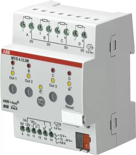 ABB MT/S4.12.2M Sicherheitsterminal, 4fach, REG 2CDG110109R0011