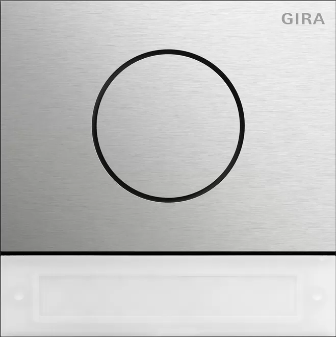 Gira Türstationsmodul IBN-Taste System 106 Edelstahl V4A 5569914