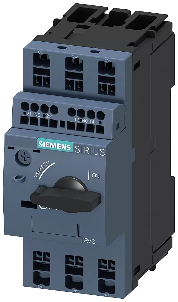 Siemens Leistungsschalter, S00, Motorschutz, Class 10, A-ausl. 0,55-0,8A, N-ausl. 10A 3RV20110HA25