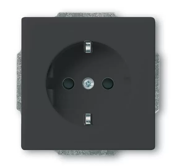 Busch-Jaeger 20 EUCRB-81 | SCHUKO® Steckdosen-Einsatz ohne Spreize mit erh. Berührungsschutz