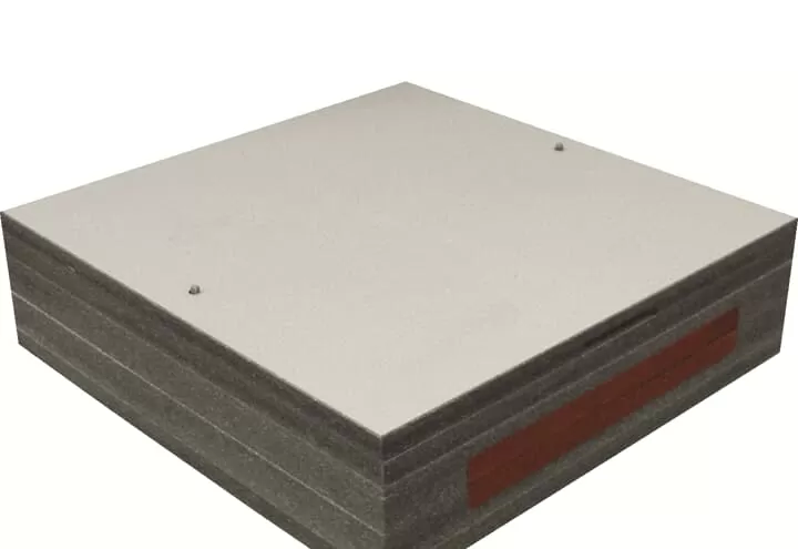 Striebel & John KF45140 Brandschutz-Klemmenkasten B450/ H450/ T128 mm KF45140