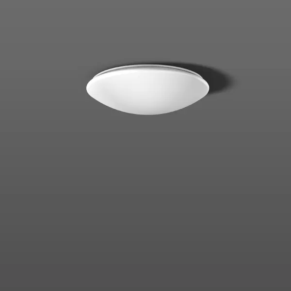 RZB Flat Polymero, 13 W, 1200 lm, 840, weiß, on/off Decken- und Wandleuchten, D 360 H 100, 115°, Kunststoff (PMMA) opal 311945.002.3
