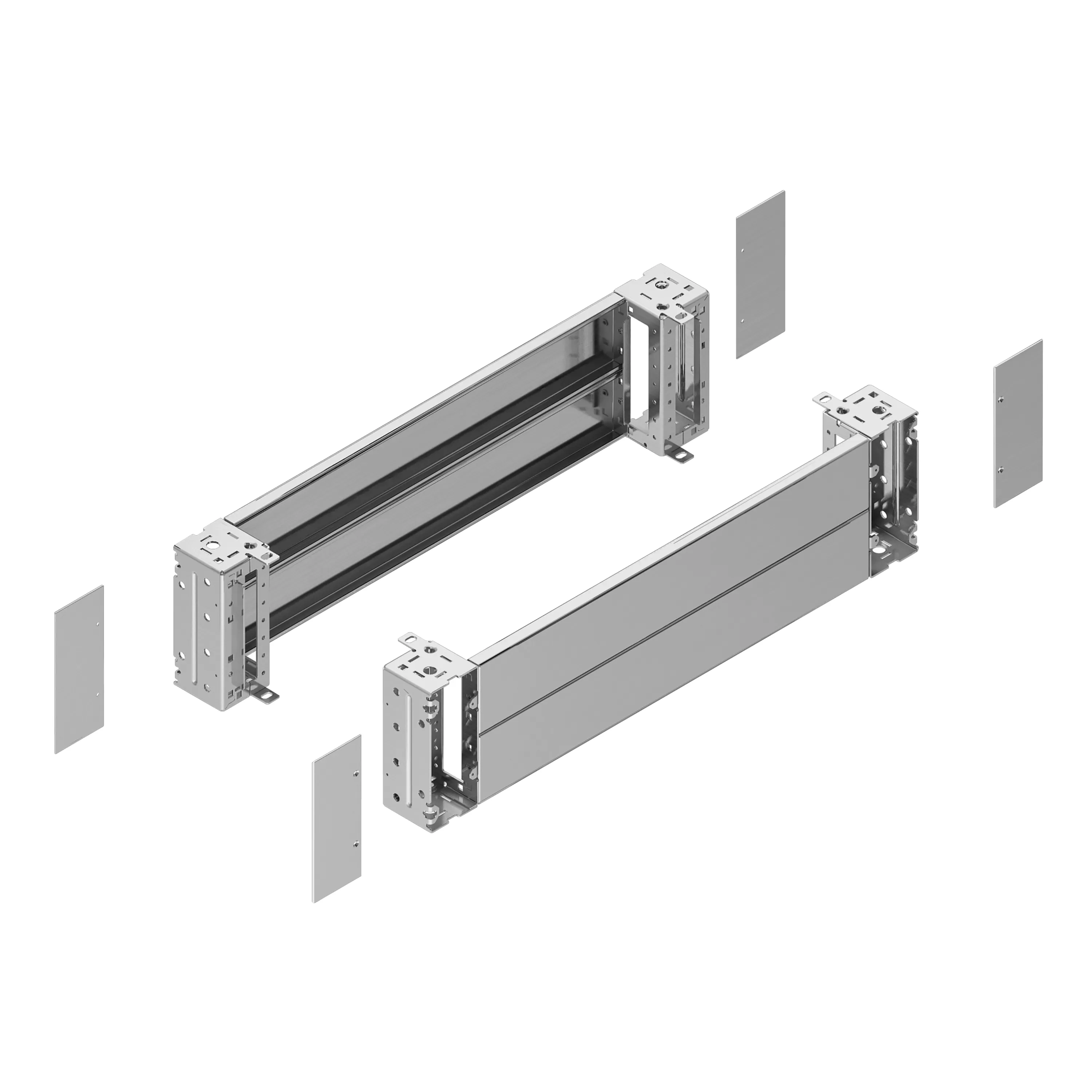 Schneider Electric Spacial SFHD, HD-Sockel-Frontteile f. Freiluftaufstellung, H 200 B 1200, IP55 NSYSPFX12200