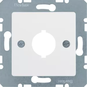 Berker Z-Platte f BG 18,8mm O Kr Zs pw hgl 143109
