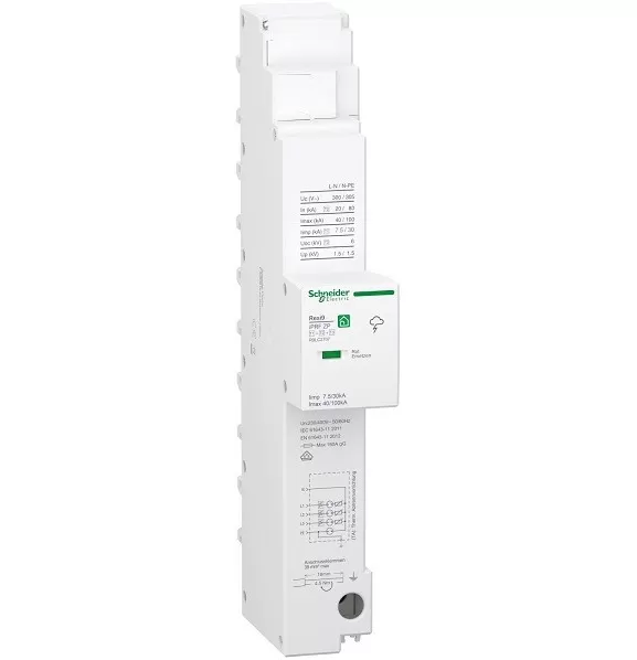ABN R9LC2707 Kombiableiter ZP T1 T2 T3 7,5kA TT/TNS komp.Bauform 3PN