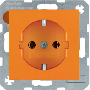 Berker Steckdose SCHUKO S.1 orange glänzend 47438914