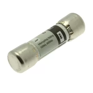 Eaton Sicherungseinsatz, Niederspannung, 15 A, AC 600 V, 100 kA, 10 x 38 mm, ergänzend, UL, CSA, farbcodiert,  schwarz, superflink KTK-15