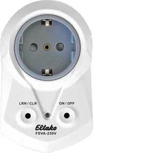 Eltako Funkaktor Steckdosen-Schaltaktor mit Strommessung 30100003
