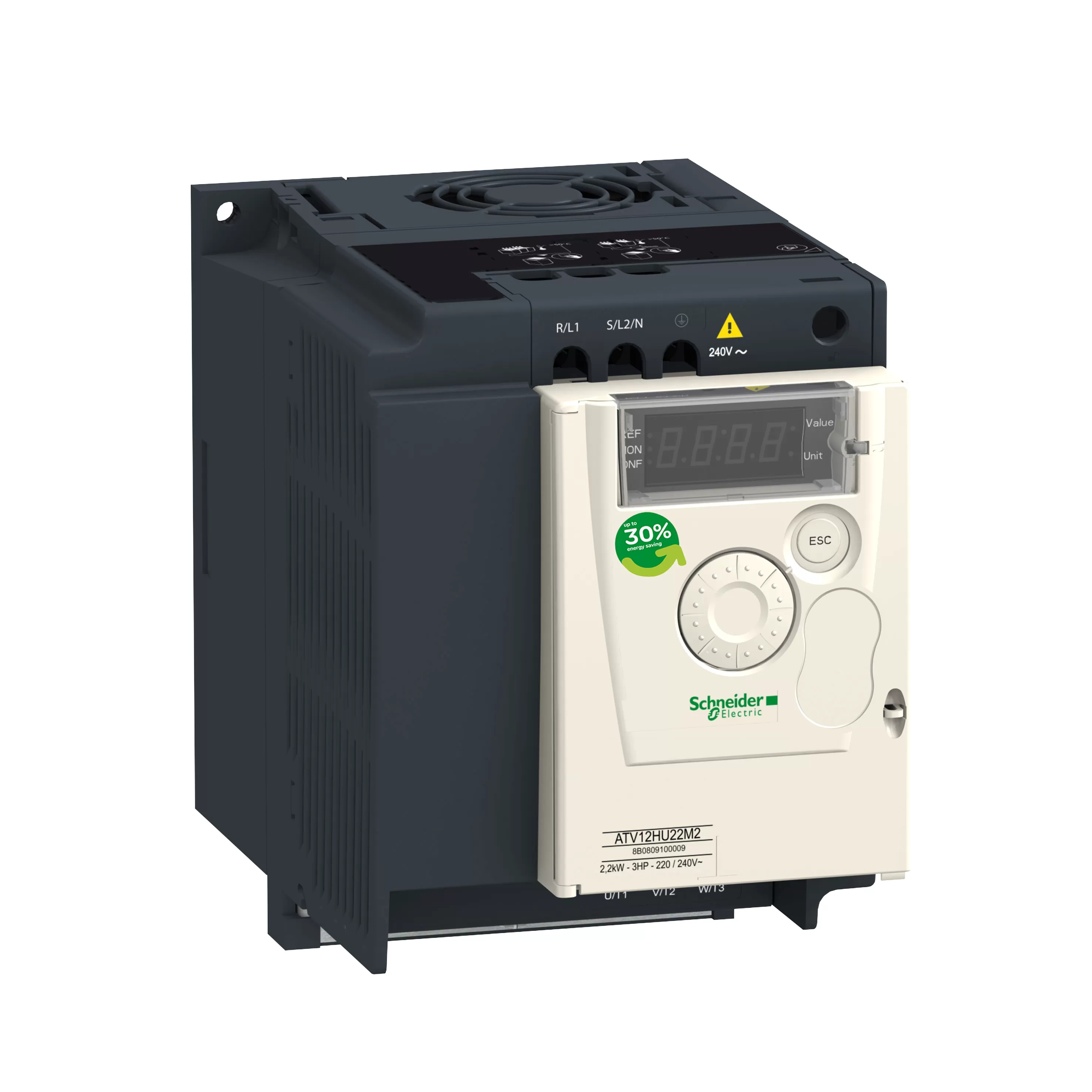 Schneider Electric 3ph 200V 1,5kW Kühlkörper TB ATV12HU15M3