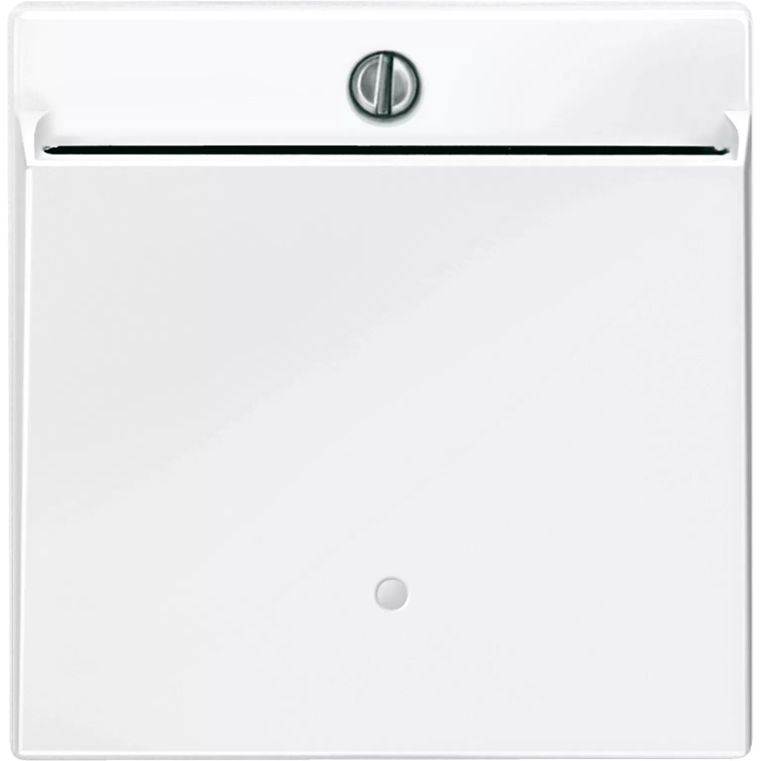 Merten Card-Schalter, polarweiß glänzend, System M 315619