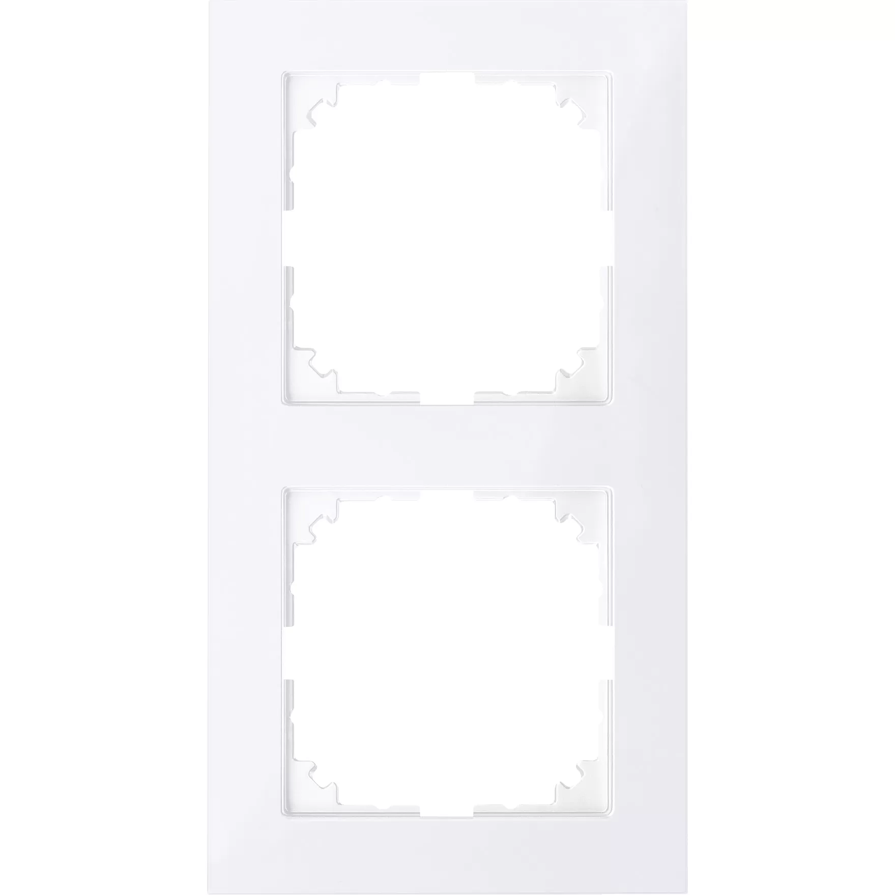 Merten M-Pure-Rahmen, 2fach, aktivweiß, M-Pure MEG4020-3625